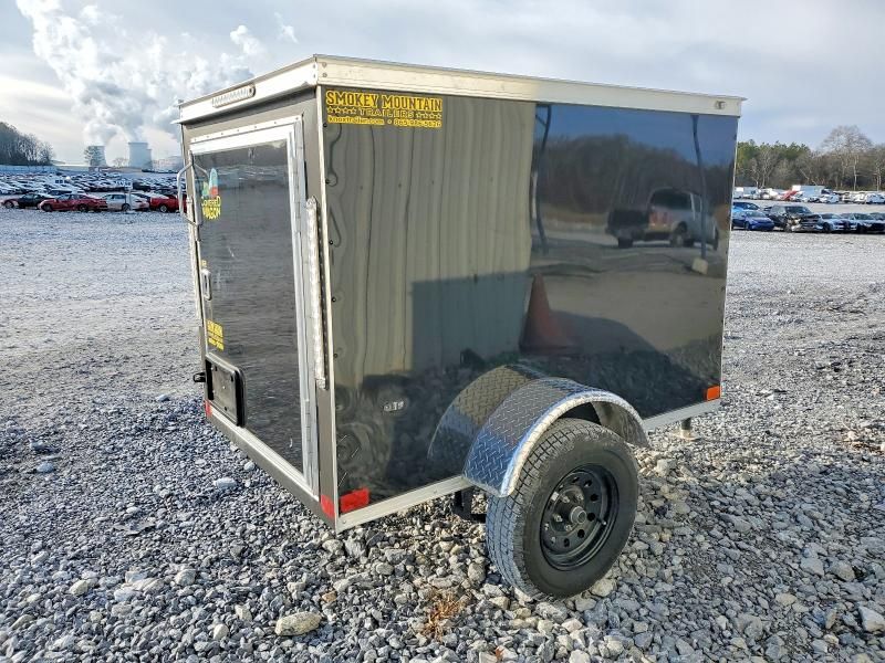 2025 Covered Wagon Cw4x6sa Enclosed Cargo Trailer