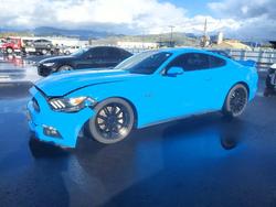 Ford salvage cars for sale: 2017 Ford Mustang gt
