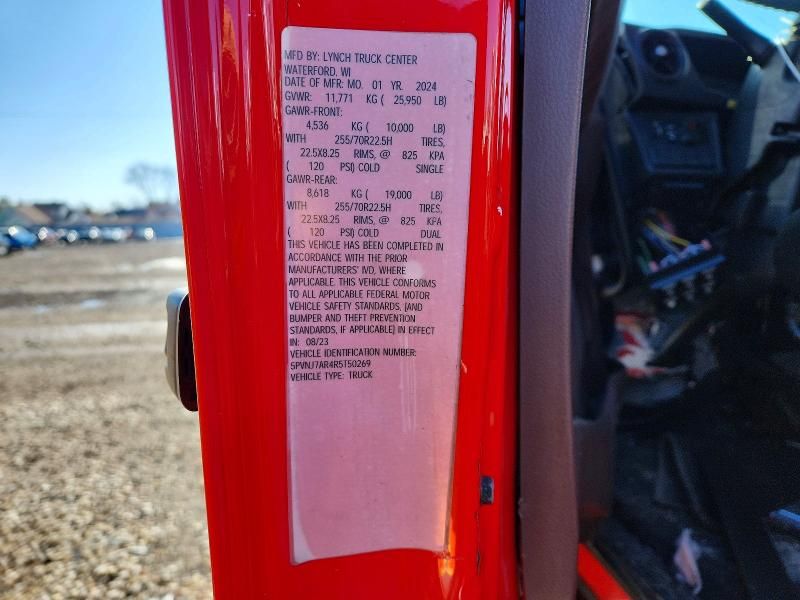 2024 Hino Hino L6 Rollback tow Truck