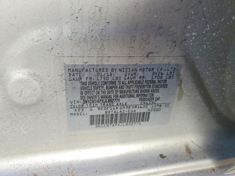 2018 Niss Versa s Plus