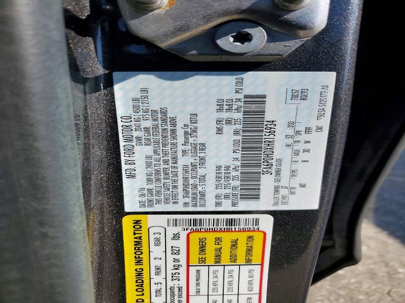 2017 Ford Fusion se