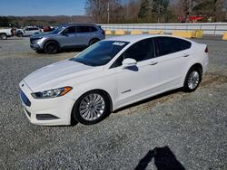 Vehiculos salvage en venta de Copart Concord, NC: 2014 Ford Fusion se Hybrid