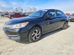Honda salvage cars for sale: 2017 Honda Accord lx