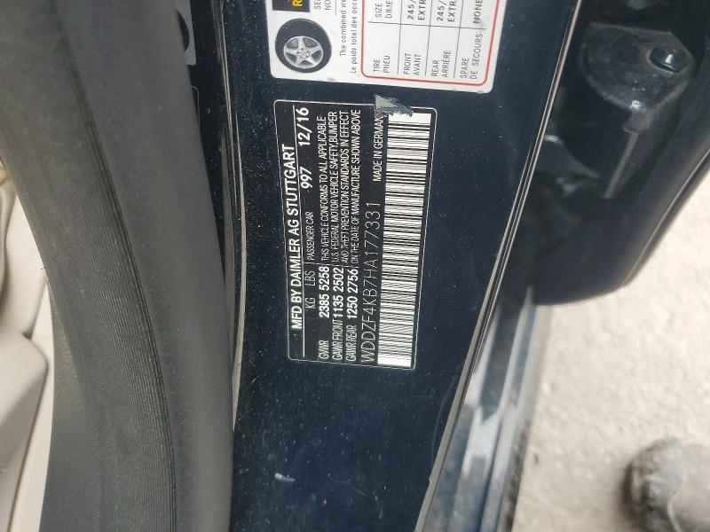2017 Mercedes-Benz E 300 4matic