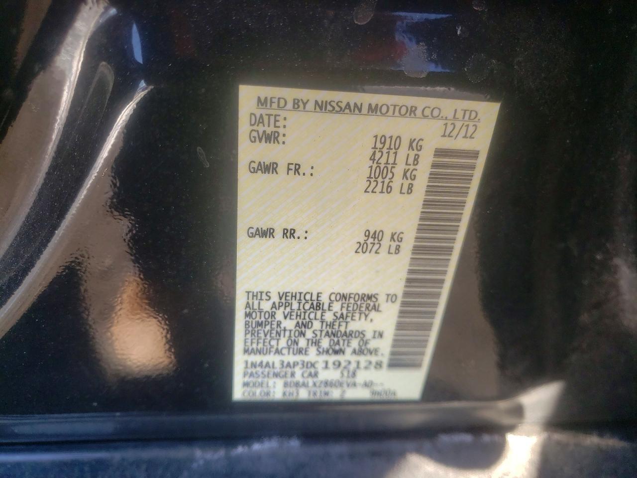 2013 Nissan Altima 2.5