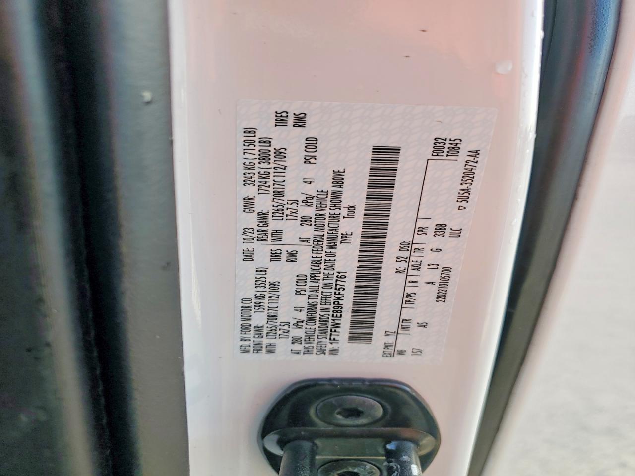 2023 Ford F150 Supercrew
