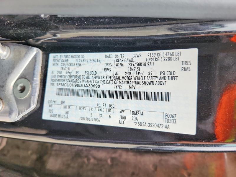 2013 Ford Escape sel