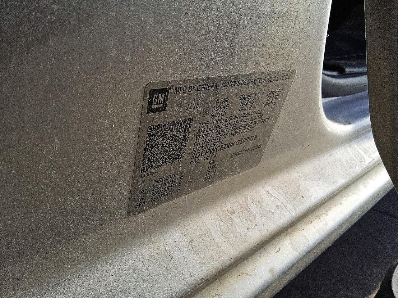 2019 Chevrolet Silverado C1500 LT