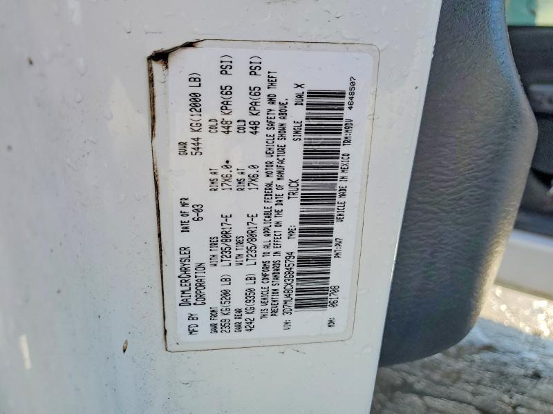 2003 Dodge 2003 Dodg ram 3500 st Quad cab