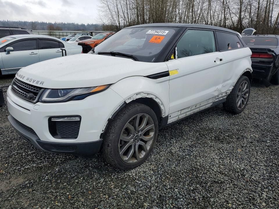 2016 Land Rover Range Rover Evoque se