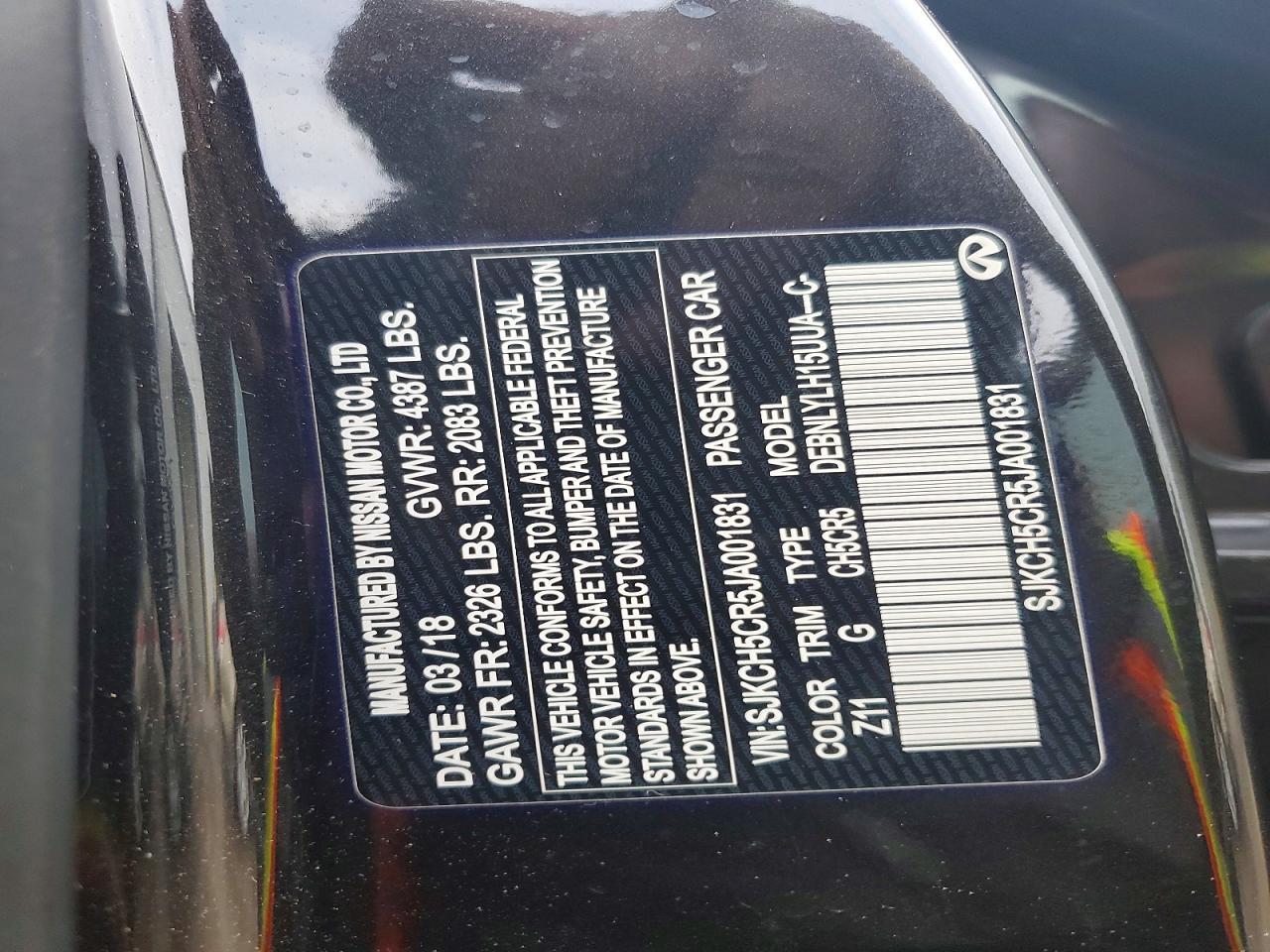 2018 Infinity Qx30