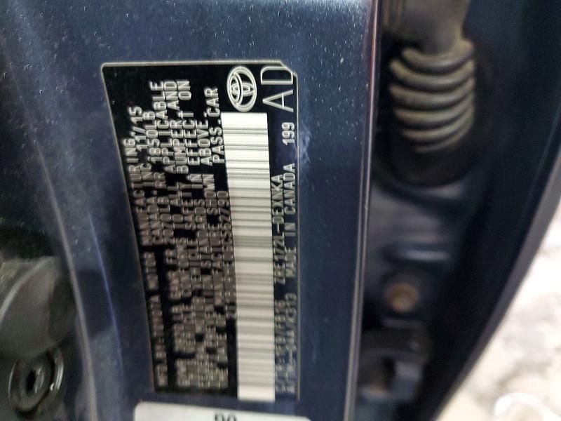 2016 Toyota Corolla l