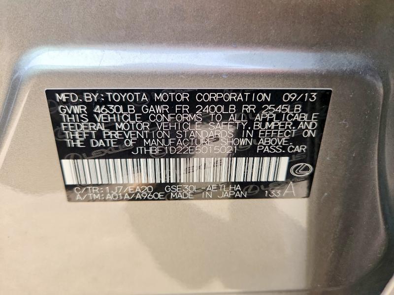 2014 Lexus Is 250 Base