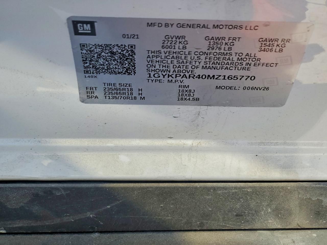 2021 Cadillac XT6 Luxury