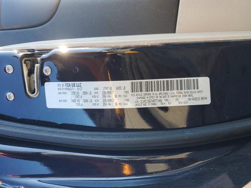 2017 Chrysler Pacifica Touring l