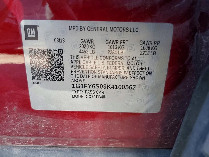 2019 Chevrolet Bolt ev lt