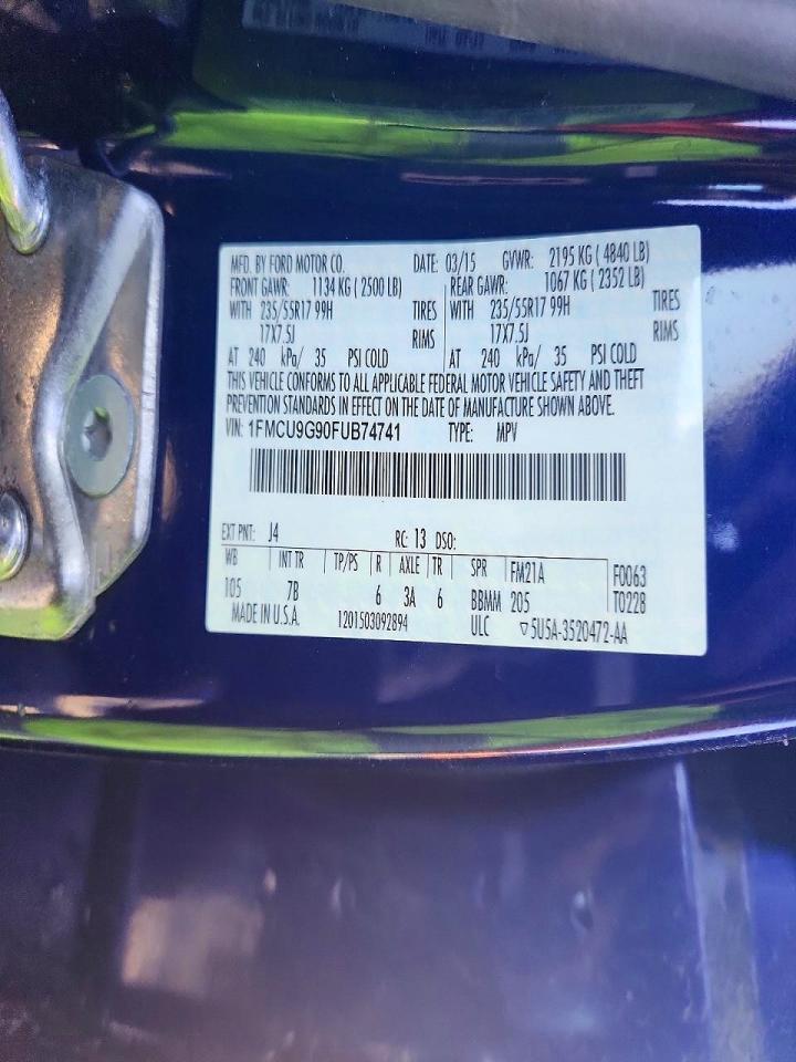 2015 Ford Escape se