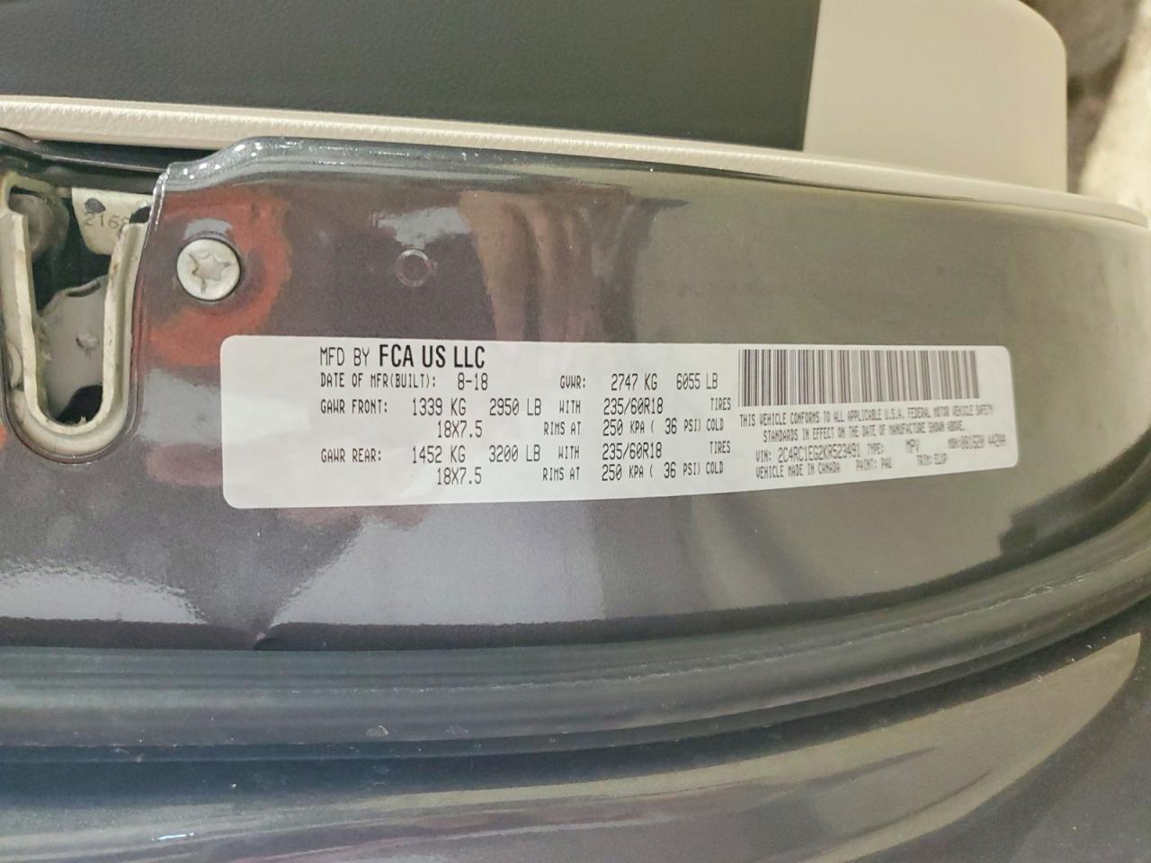 2019 Chrysler Pacifica Touring l Plus