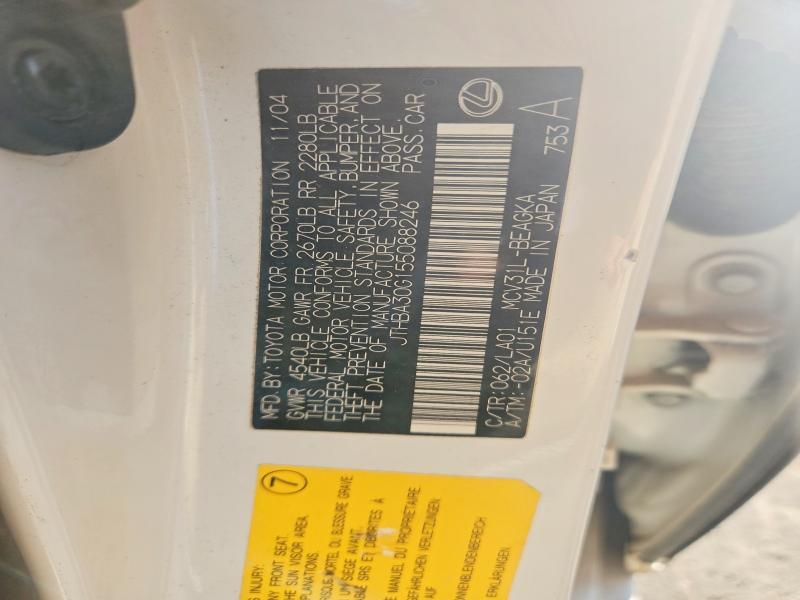 2005 Lexus Es 330 Base