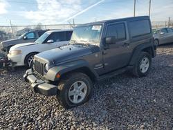 Jeep salvage cars for sale: 2016 Jeep Wrangler Sport