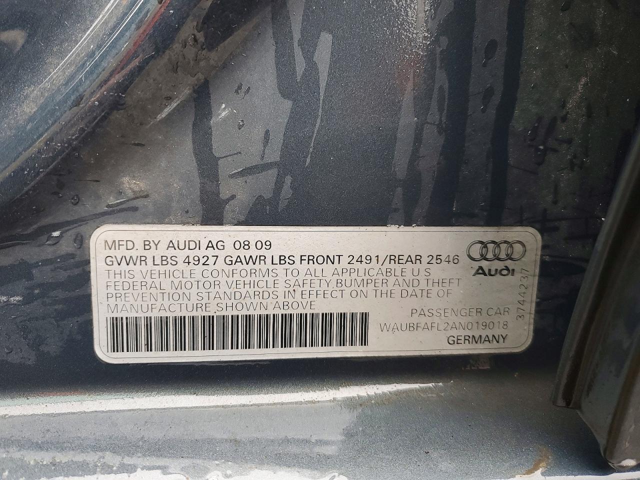 2010 Audi A4 Premium