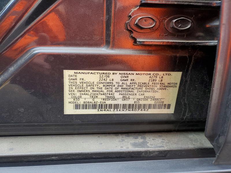 2007 Nissan Altima 2.5