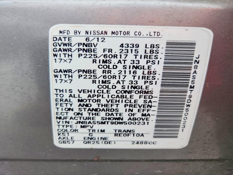 2013 Nissan Rogue s