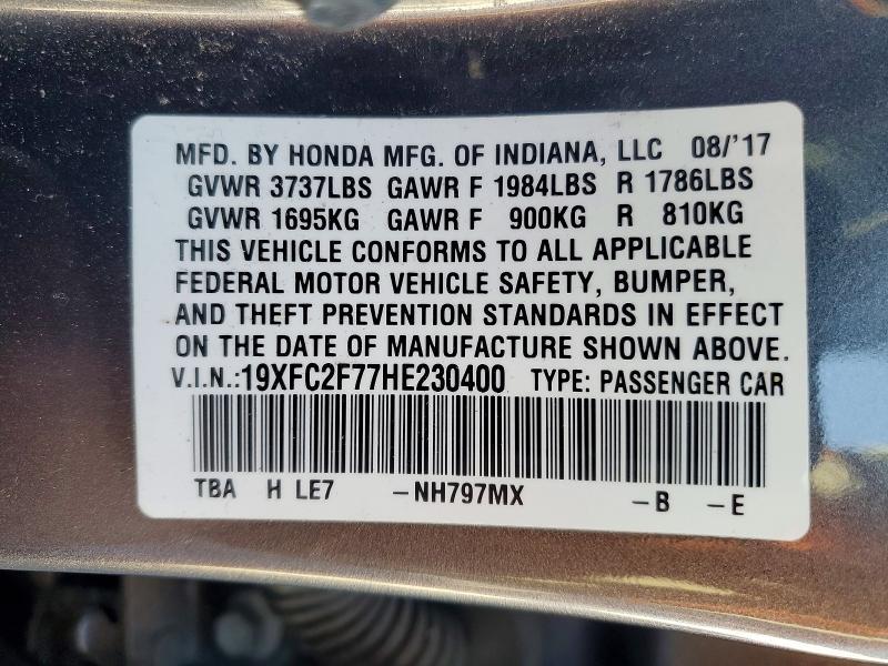 2017 Honda Civic ex