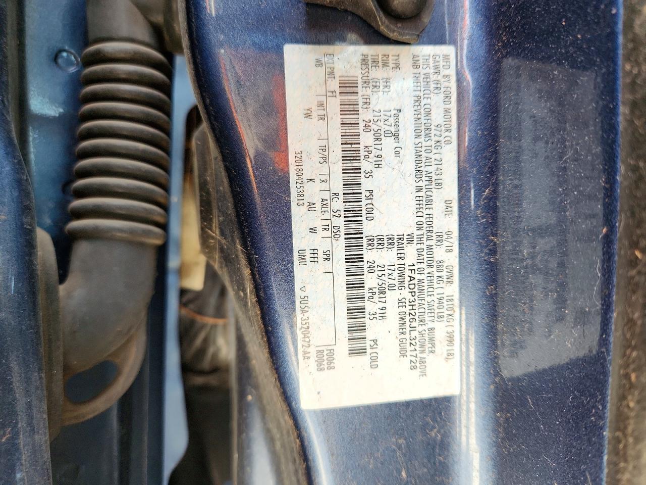 2018 Ford Focus sel