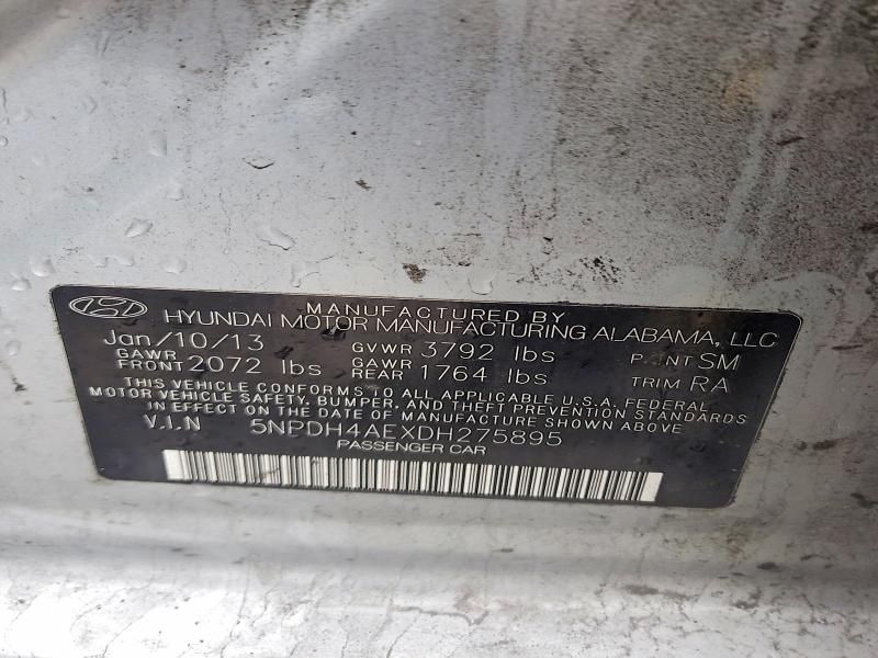 2013 Hyundai Elantra gls