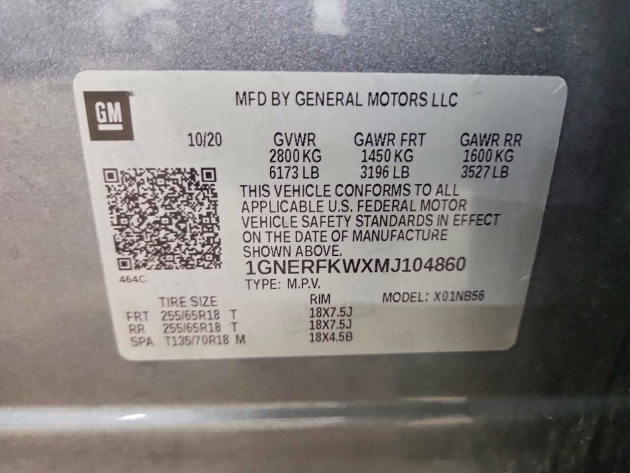 2021 Chevrolet Traverse ls