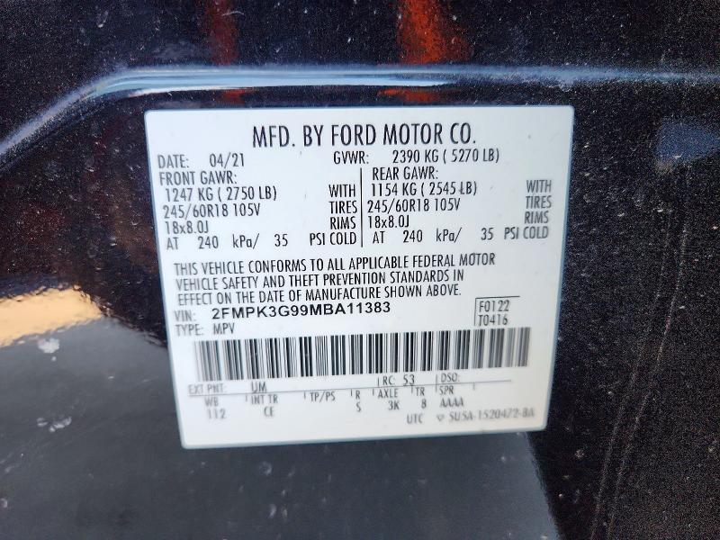 2021 Ford Edge se