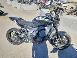 Salvage motorcycles for sale at Kansas City, KS auction: 2024 Yama MT-09-Utility Vehicle