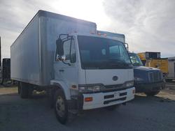 Salvage trucks for sale at Wilmer, TX auction: 2004 Nissan Diesel 2004 UD UD2600 BOX Truck