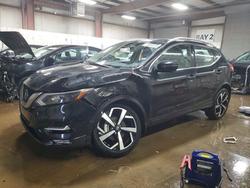 Salvage cars for sale from Copart Elgin, IL: 2021 Nissan Rogue Sport sl