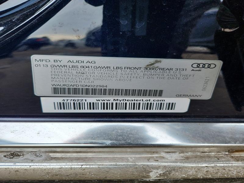 2013 Audi A8 l Quattro
