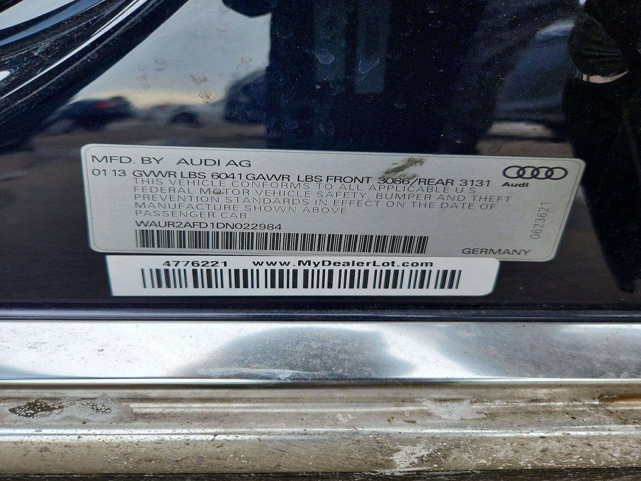 2013 Audi A8 l Quattro