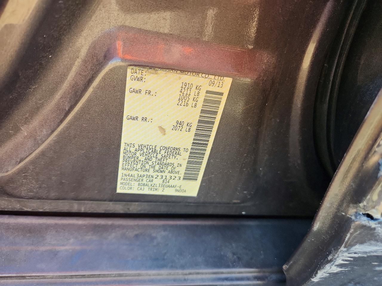 2014 Nissan Altima 2.5