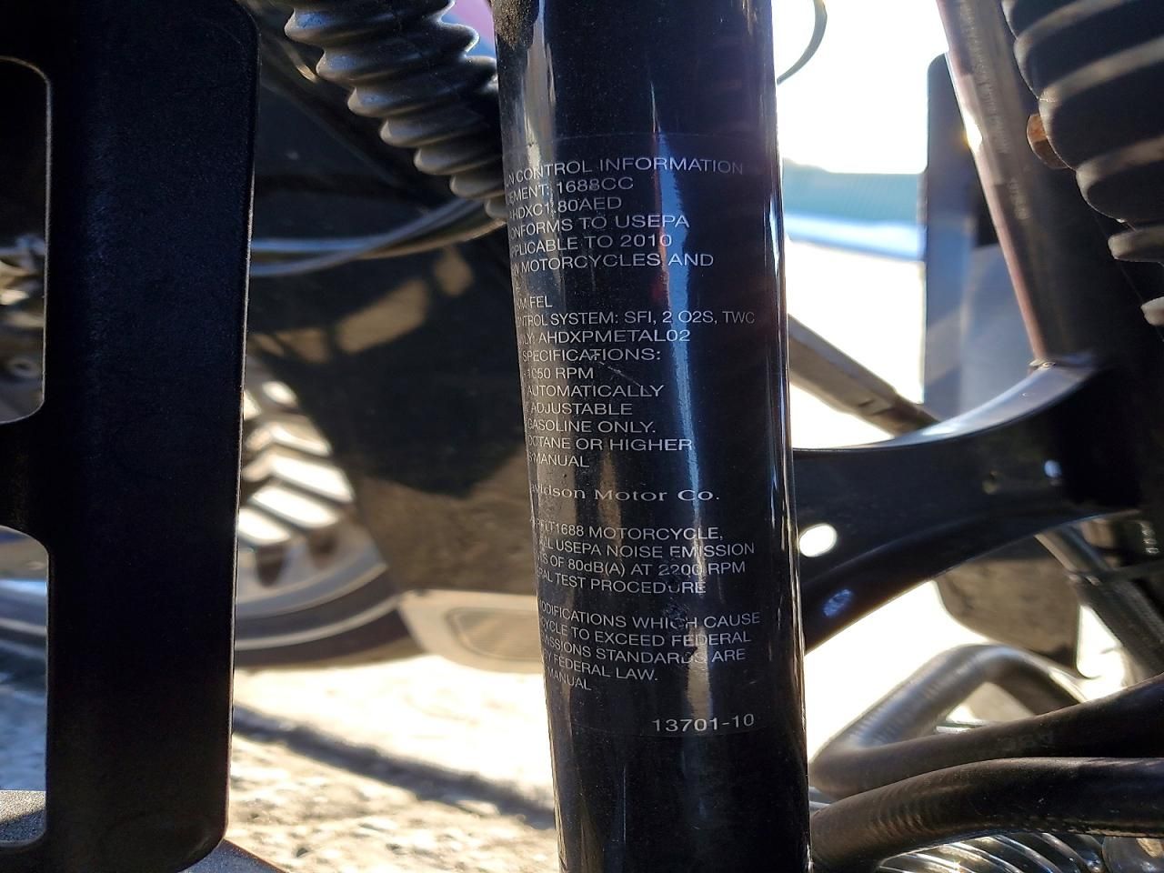 2010 Harley-Davidson Flhtk