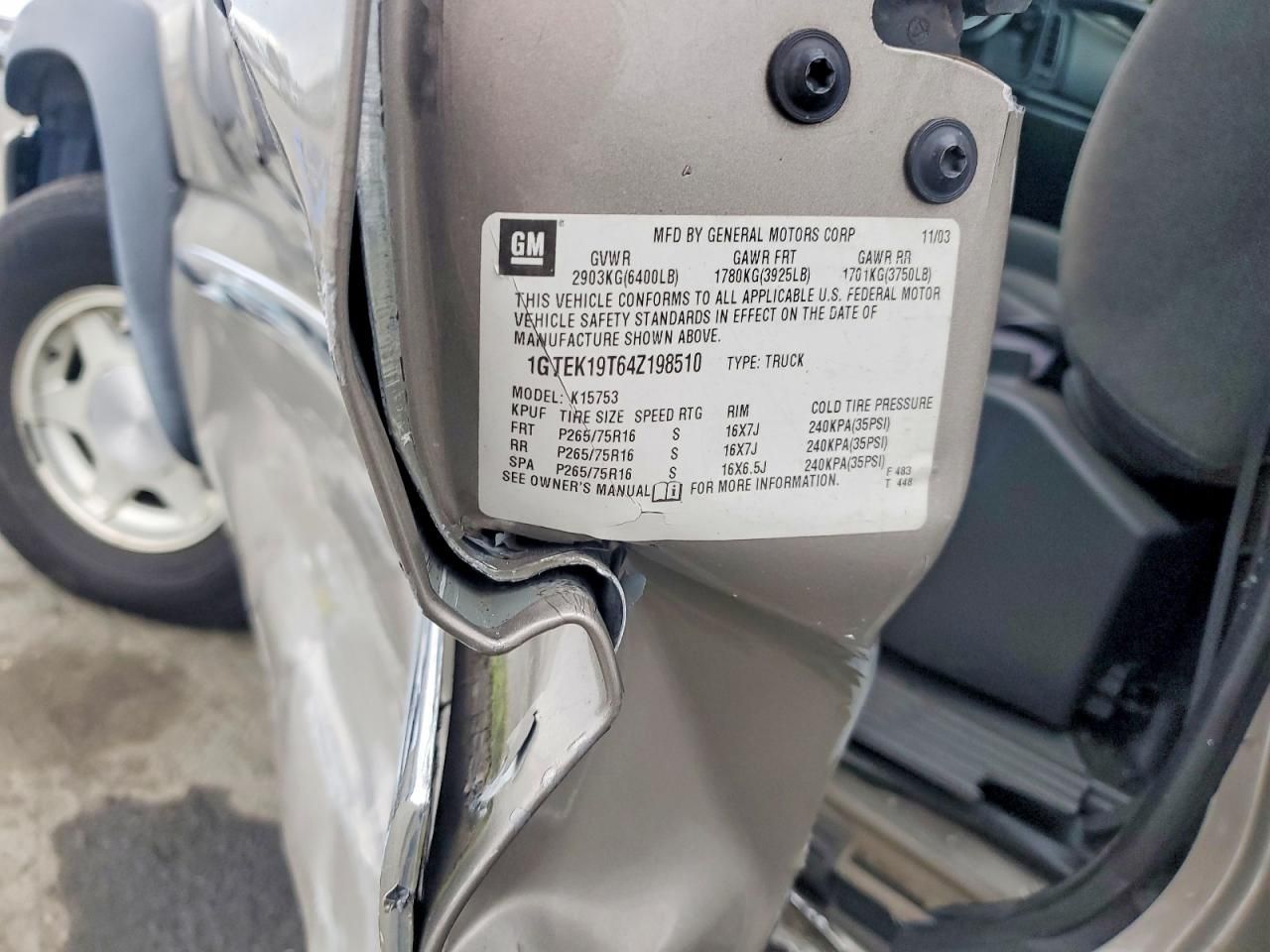 2004 GMC New Sierra K1500