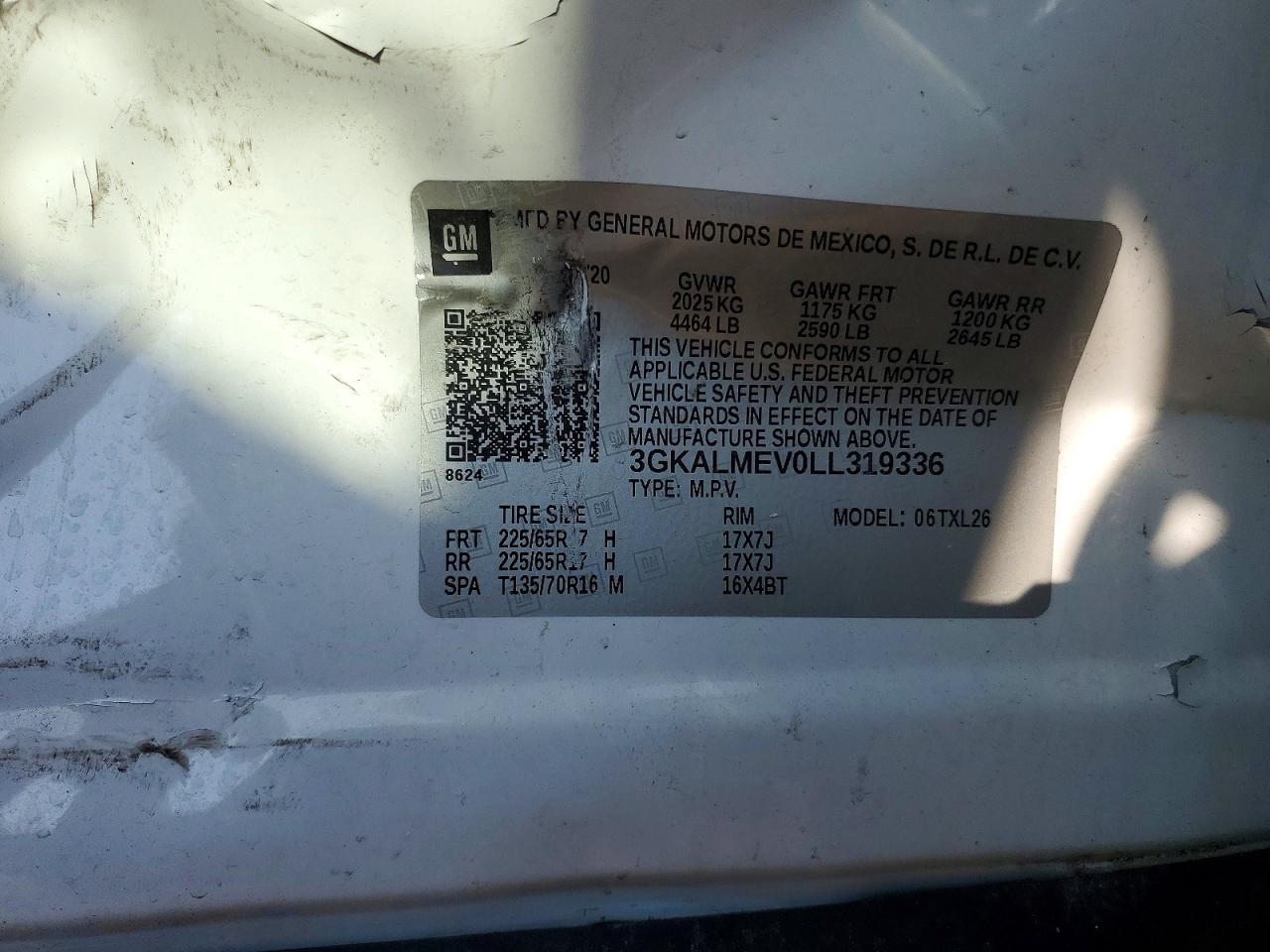 2020 GMC Terrain sle