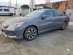 Honda salvage cars for sale: 2016 Honda Accord ex