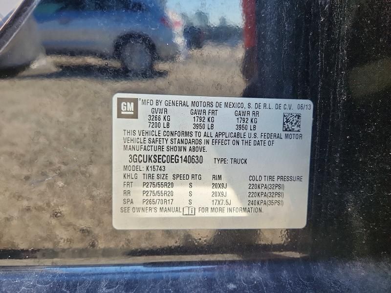 2014 Chevrolet Silverado K1500 ltz