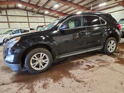 Chevrolet salvage cars for sale: 2017 Chevrolet Equinox lt