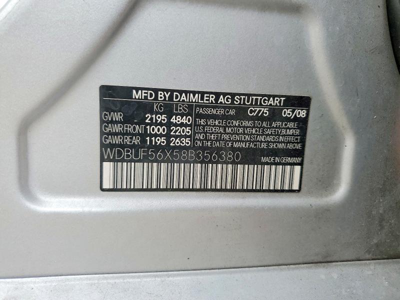2008 Mercedes-Benz E 350