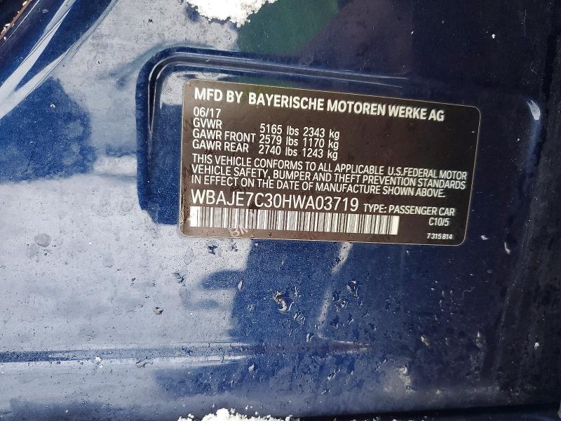 2017 BMW 540 xi