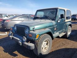 Salvage cars for sale from Copart Elgin, IL: 1999 Jeep Wrangler / tj Sahara
