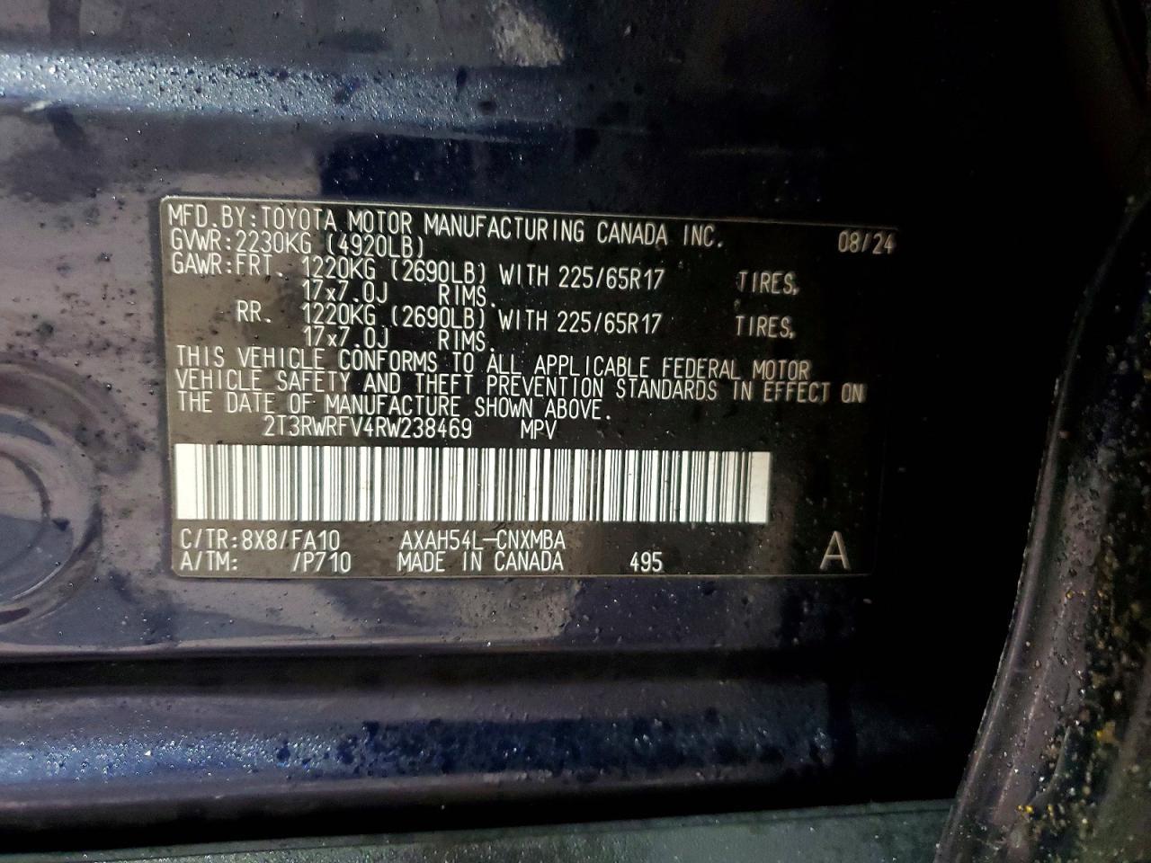 2024 Toyota Rav4 xle