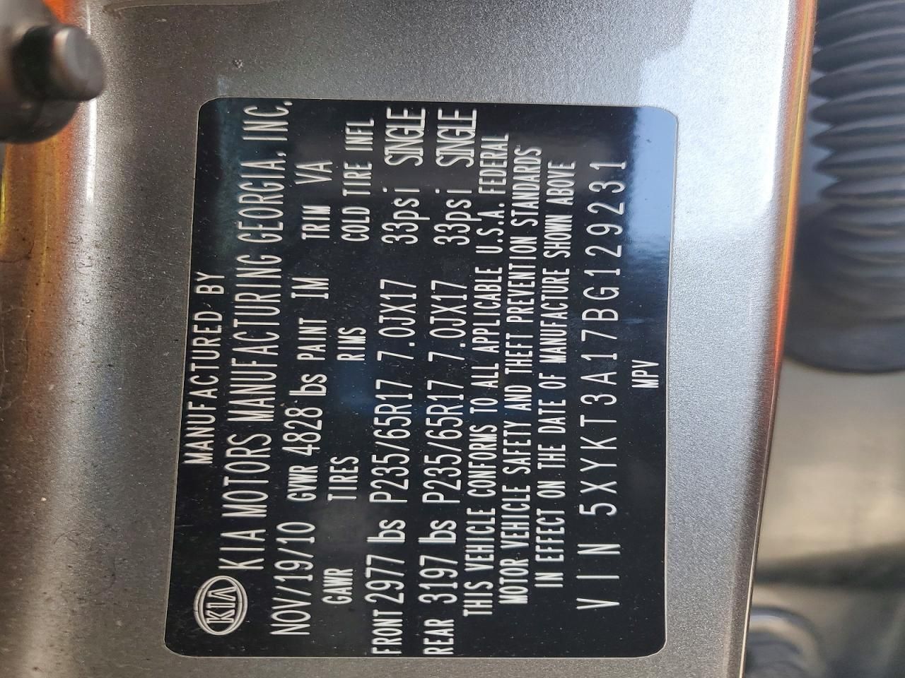 2011 KIA Sorento Base