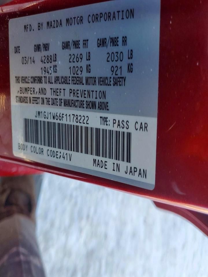 2015 Mazda 6 Grand Touring